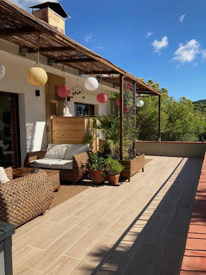 Cozy Place, Big Roof Terrace & Spectacular Views. Cabrils Buitenkant foto